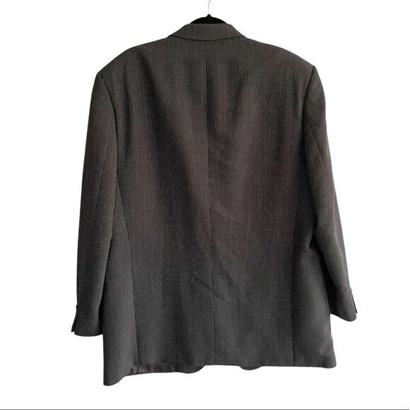 BOSS HUGO BOSS Angelica 3 Button Front Blazer Black 46R - Picture 4 of 10